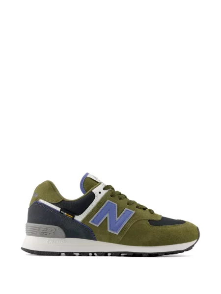 Маратонки New Balance 574 с автограф червено