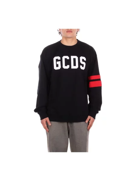 Bluza Gcds z logo wełniana czarna