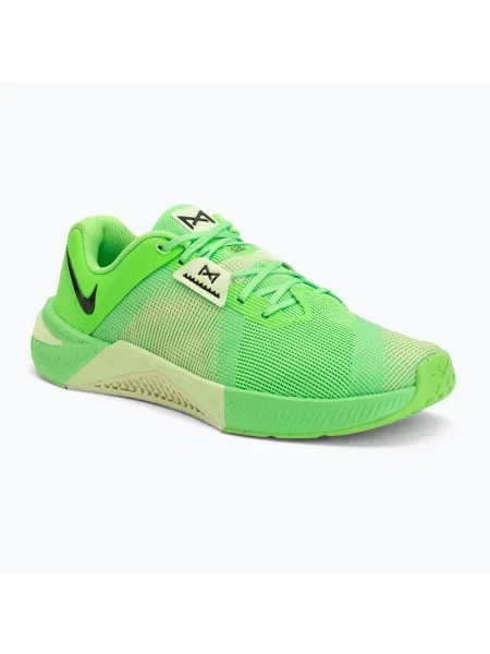Încălțăminte de ridicare greutăți pentru bărbați Nike Metcon 10 Green Strike/Light Liquid Lime/Black negru
