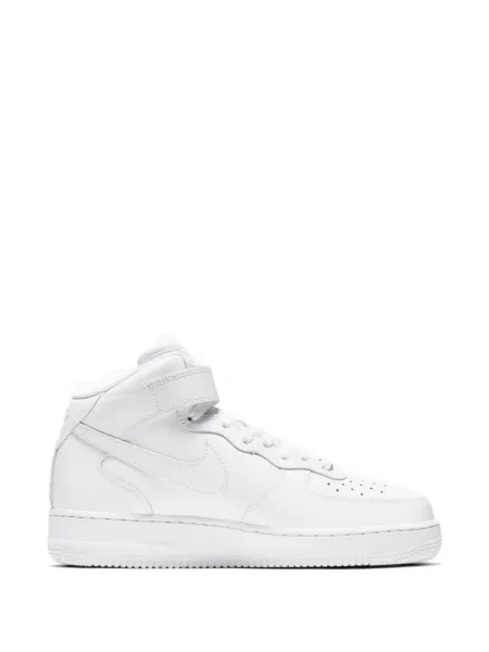 Флийс суичър с качулка Nike бяло