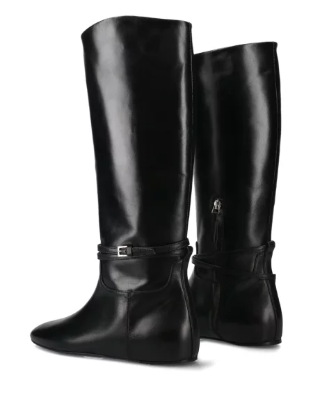 Botine Premiata cu cataramă negru