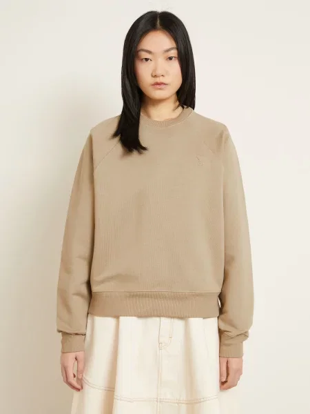 Ami Paris Bluza beige beżowa