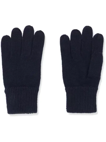 Kašmírové rukavice Brooks Brothers modré