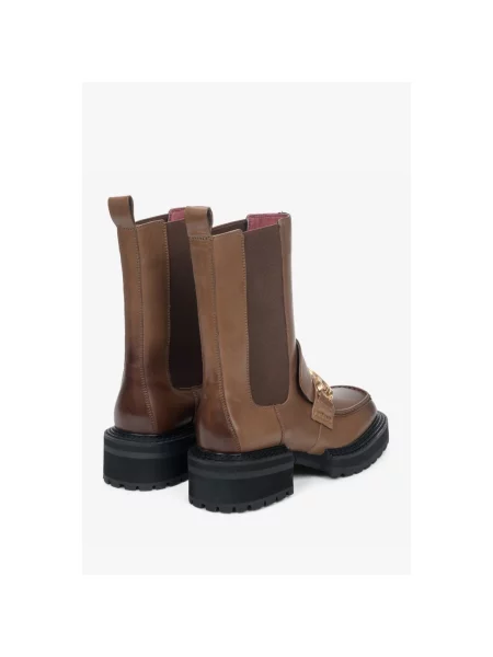 Ботинки челси Estro коричневые