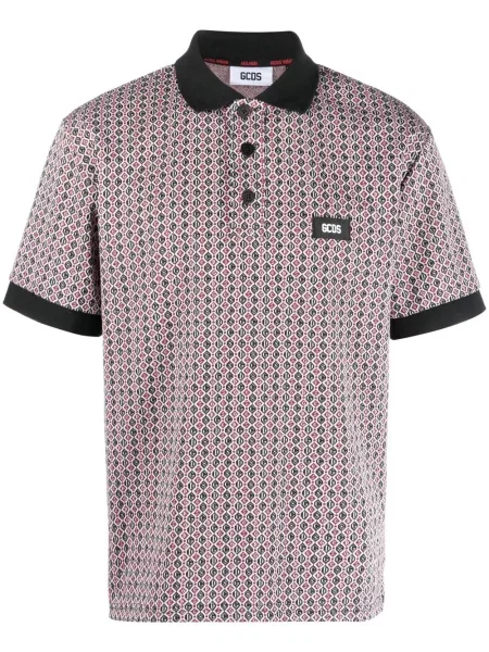 Polo Gcds din jacard roșu