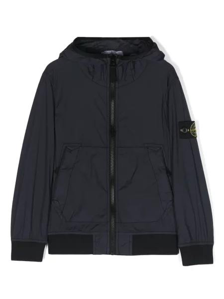 Wiatrówka dziecięca Stone Island niebieska