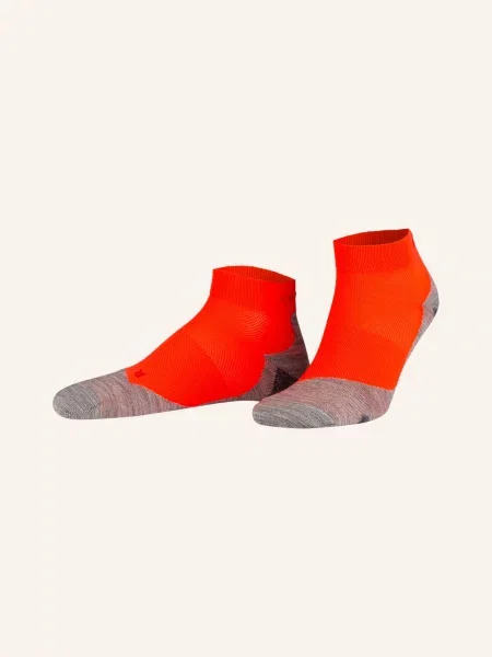 Falke Běžecké Ponožky Short neon red červené