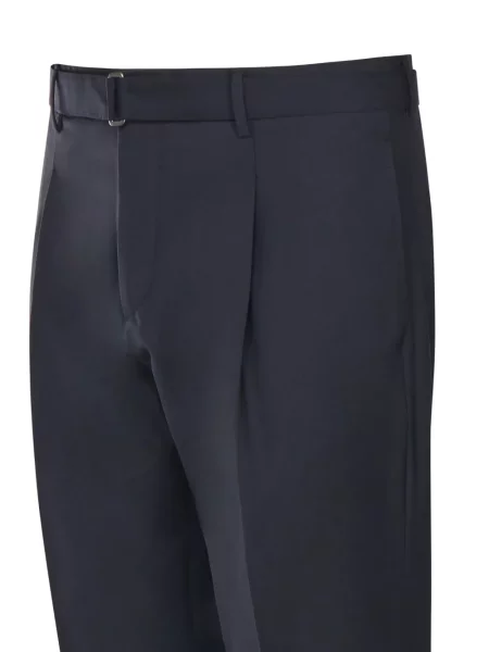Pantaloni Be Able plisate albastru