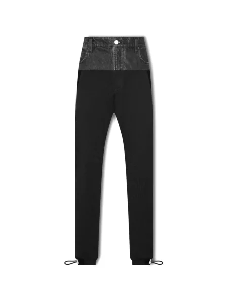 Pantaloni Amiri alergare cu cordon negru
