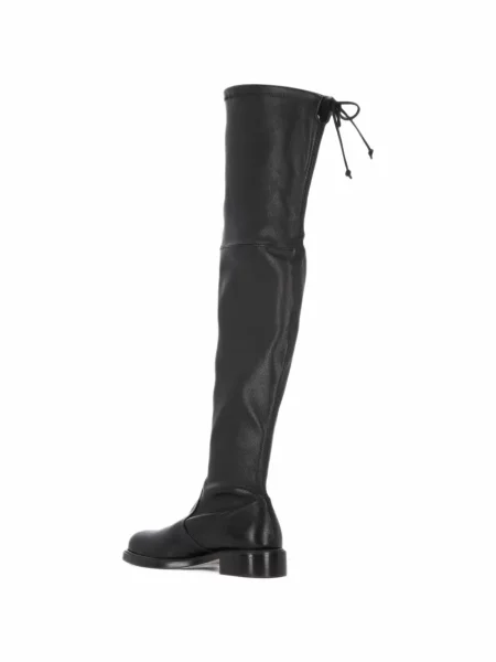 Δερμάτινος μπότες Stuart Weitzman μαύρο