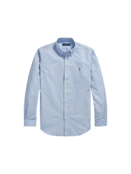 Polo Ralph Lauren Koszula Cupdppcs Błękitny Custom Fit niebieska