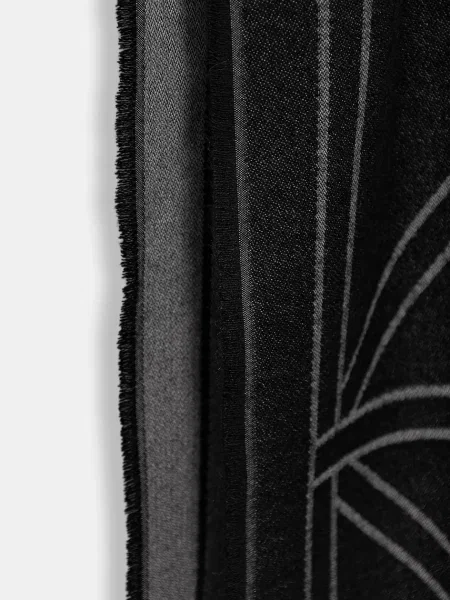 Calvin Klein Fular amestecat / alb murdar negru