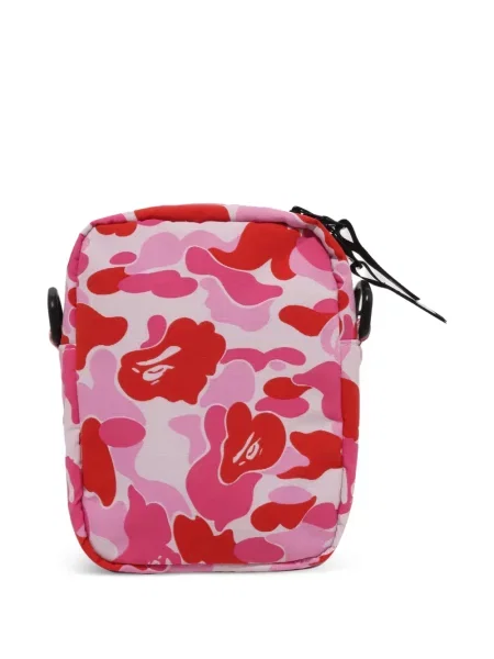 Terepmintás crossbody táska A Bathing Ape® nyomtatás rózsaszín