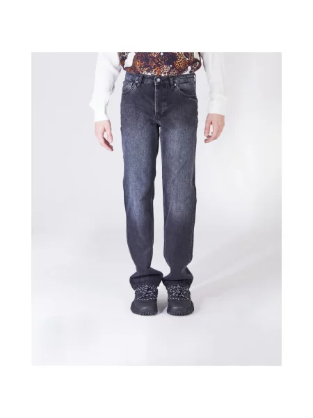 Jeansy Just Cavalli z kamieniami czarne