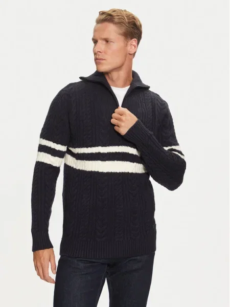 Guess Pulover Bleumarin