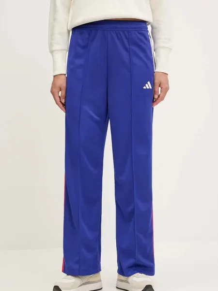 Спортен панталон adidas Tiro с десен синьо