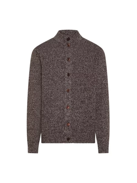 Kardigan Seventy brązowy