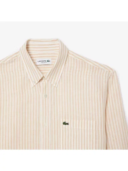 Рубашка Lacoste желтая