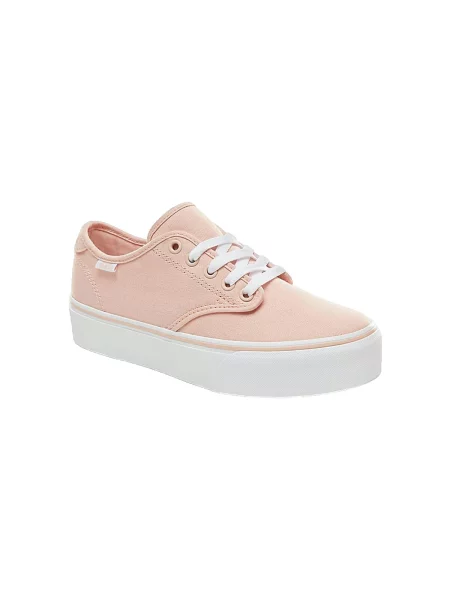 Platform talpú slip on klasszikus félcipő Vans rózsaszín