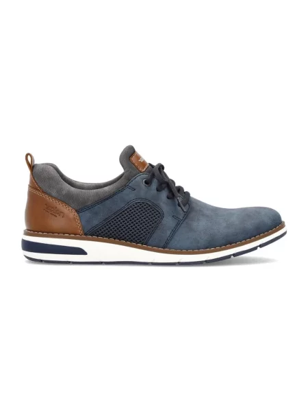 Sneakersy Rieker niebieskie