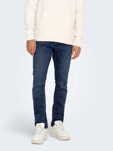 Only & Sons Jeans ONSLOOM închis albastru