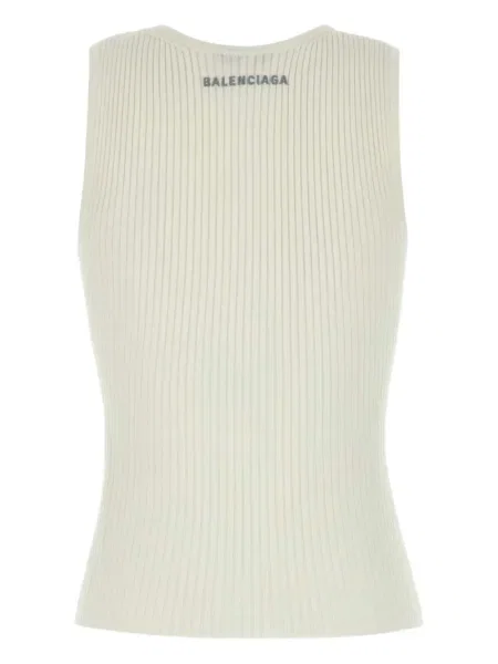 Top Balenciaga alb