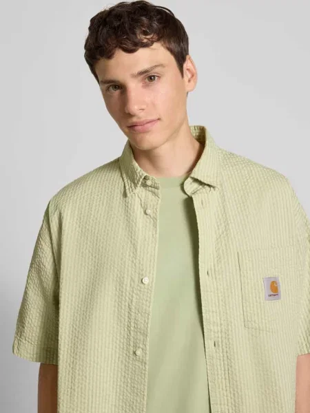 Koszula casualowa z fakturowanym wzorem Carhartt Work In Progress