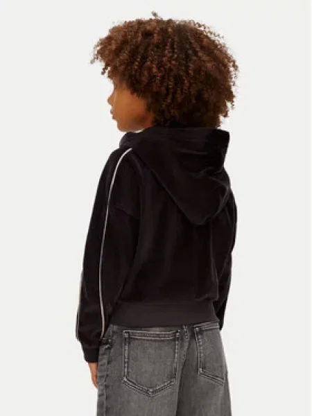 Calvin Klein Jeans Džemperis Velvet juoda