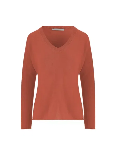 Sweter Allude czerwony