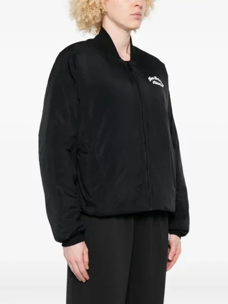 Geacă New Balance cu broderie argintiu