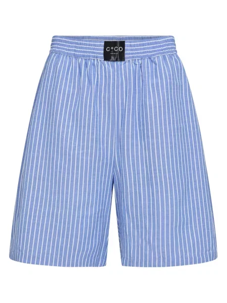 Co'couture Pantaloni Tea albastru alb