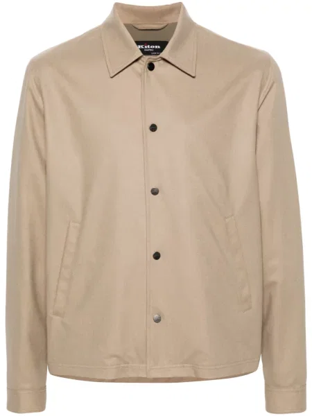 Bunda Kiton se cvočky hnědá