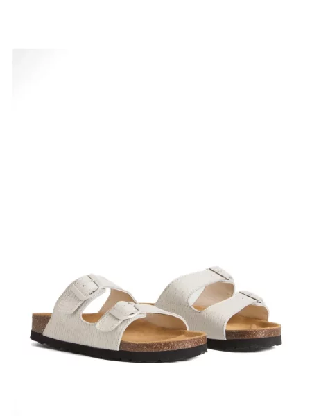Sneakerși Resti din piele cu platformă cu imagine