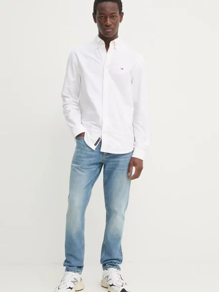 Kavbojke Tommy Jeans modra