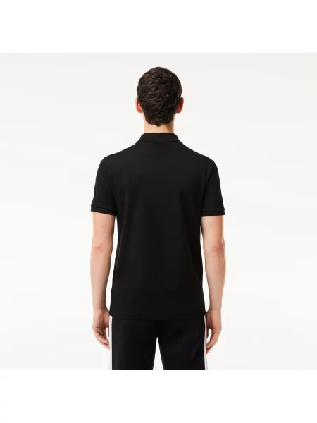 Поло Lacoste черное