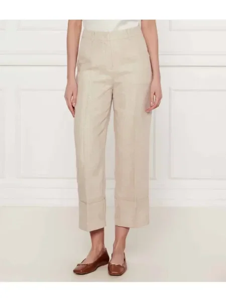 Marc Cain Len nadrág WUKARI | flare fit bézs