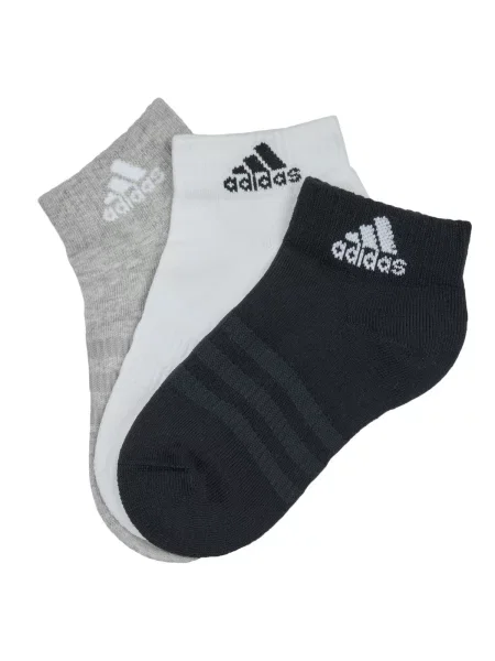 ADIDAS PERFORMANCE Sportovní ponožky šedý melír / černá bílá