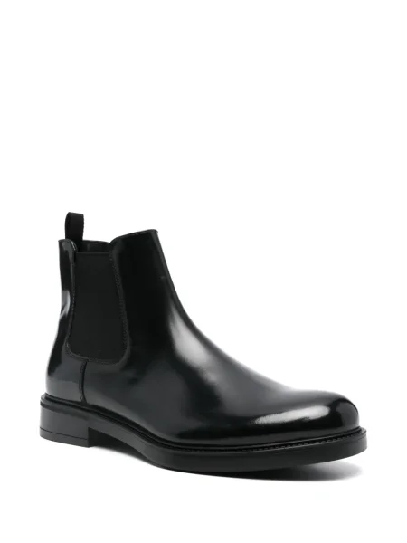 Botine chelsea Prada din piele negru