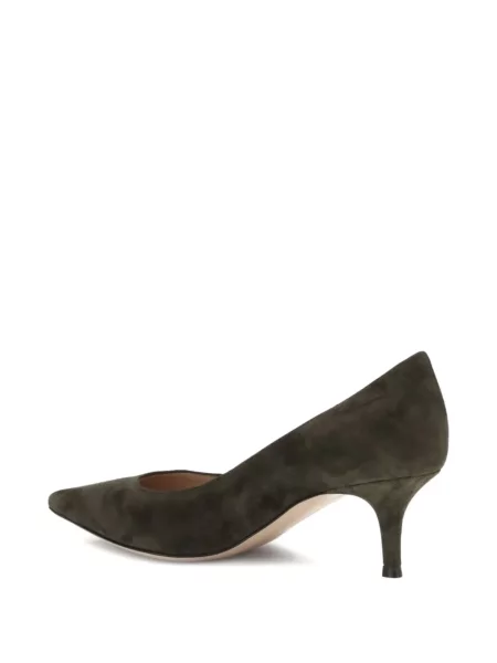 Pantofi cu toc Gianvito Rossi verde