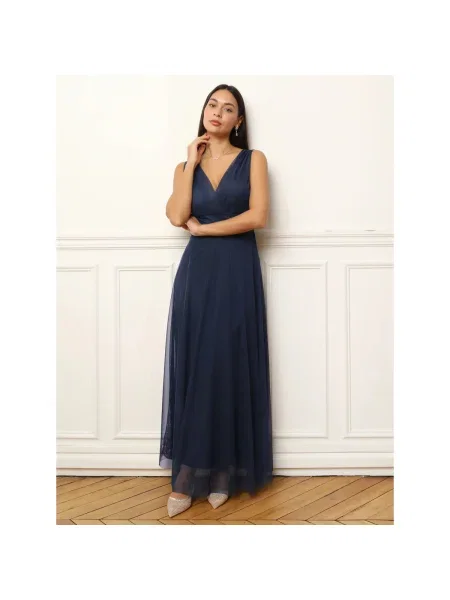 Rochie La Modeuse albastru