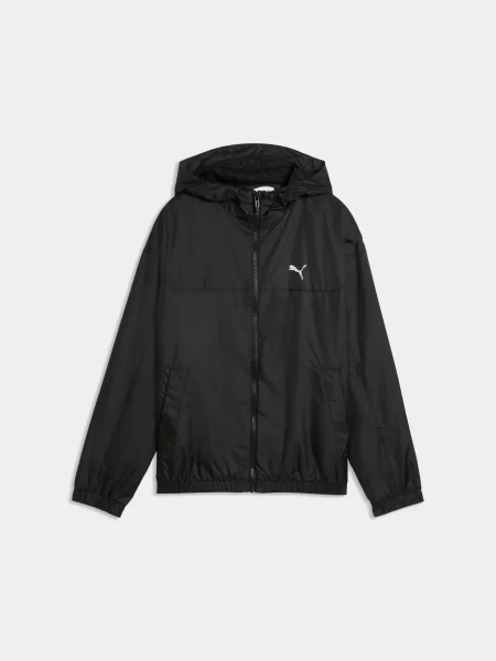 Дитяча Вітровка PUMA Mesh Lined Windbreaker комбінований верх чорний