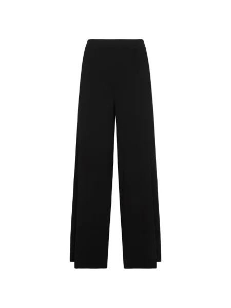 Pantaloni Elena Mirò tricotate negru