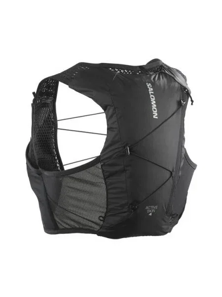 Salomon Яке без ръкави за бягане Active Skin 4 No Flasks черен