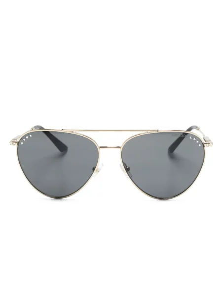 Ochelari de soare Jimmy Choo Eyewear de cristal auriu