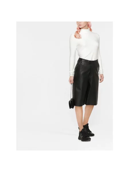Sweter z golfem Karl Lagerfeld biały