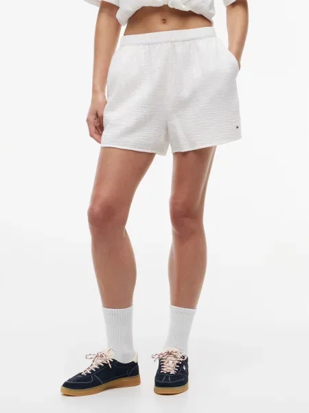 Tommy Jeans Kelnės balta