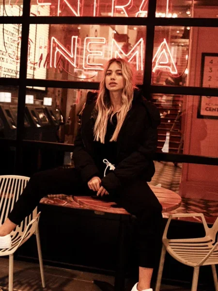 MUUV. spodnie dresowe SOFT TOUCH czarne