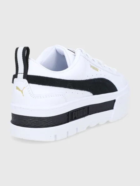Puma Pantofi Mayze cu platformă alb