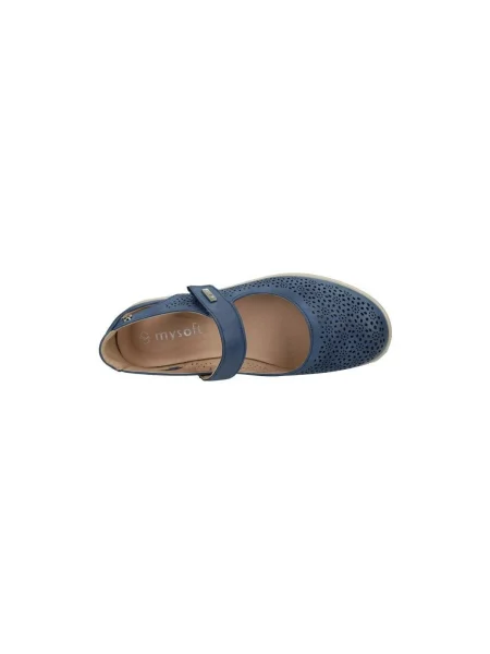 Pantofi Mysoft albastru