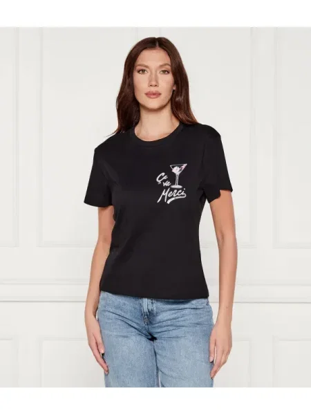 HUGO Tricou | negru